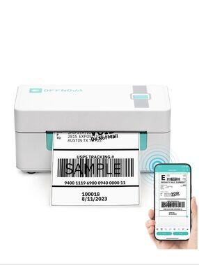 4"x 6" Bluetooth Thermal Shipping Label Printer